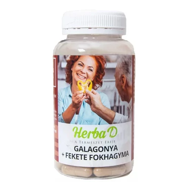 Herba-D Galagonya+Fekete fokhagyma kapszula 30x