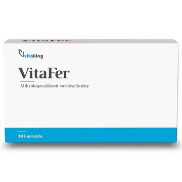 Vitaking Vitafer vaskészítmény kapszula 30x
