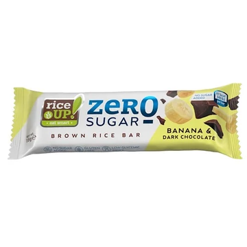 Rice Up Zero rizsszelet étcsokis banános ízű HCN 18g