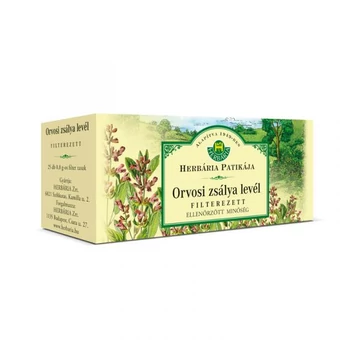 Herbária Orvosi zsálya levél filteres 25x0,8g 20g