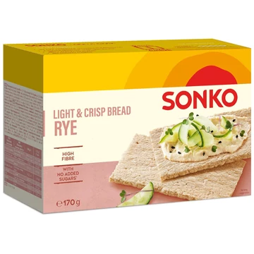 Sonko ropogós kenyér rozsos 170g