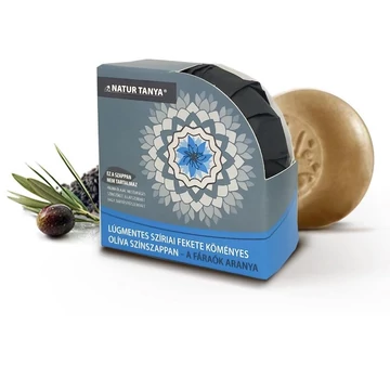 Natur Tanya Lúgmentes feketeköményes olíva színszappan 100g