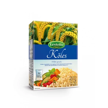 Lestello köles 4x100g 400g
