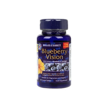Holland and Barrett fekete áfonya+lutein tabletta 60x