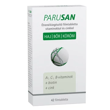 Parusan cink+vitaminok tabletta 42x
