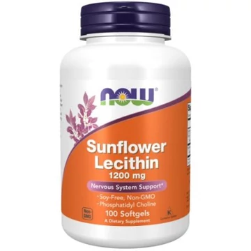 Now Sunflower Lecitin 1200mg 100x