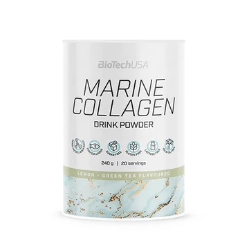 Biotech Usa marine collagen zöld tea-citrom 240g