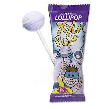 Xylipop áfonya ízű cukormentes nyalóka 6g