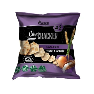 Nébar Naturpro crisp cracker sós hagymás 60g