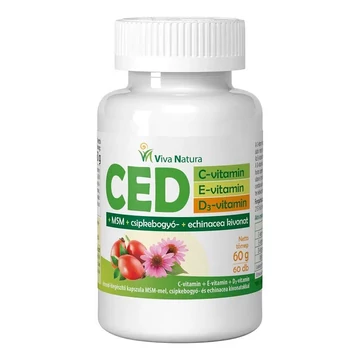 Viva Natura CED C-vitamin+E+D3+MSM 60x