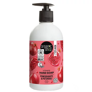 Organic Shop folyékony szappan vitaminos g.alma+pacsuli 500ml