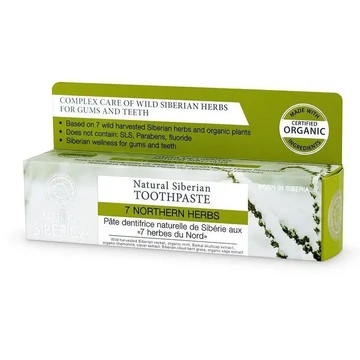 Natura Siberica 7 northern herbs gyógynövényes fogkrém 100g