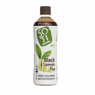 Soti Natural bio fekete tea citrommal 500ml