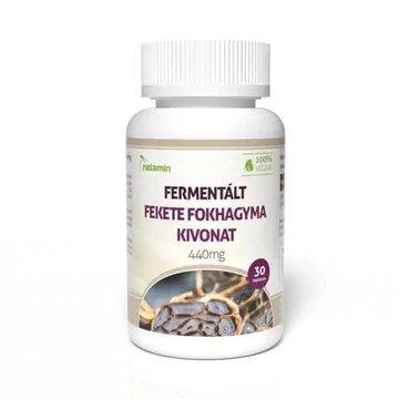 Netamin Fermentált Fekete Fokhagyma kivonat 440mg 30x
