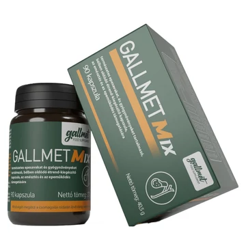 Gallmet Mix természetes epesav kapszula 90x