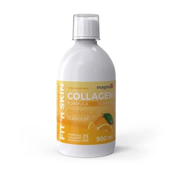 Magna Fit'n Skin Collagen Formula 10000mg narancs ízű 500ml