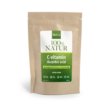 BioCo 100% Natur C-vitamin ascorbic acid tasakos por 400g