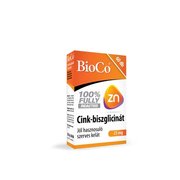 BioCo Cink-biszglicinát 25mg tabletta 60x