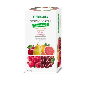 Herbária gyümölcstea mix 1. 20*2g filter 20x