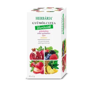 Herbária gyümölcstea mix 2. 20*2g  filteres 20x