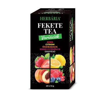 Herbária Fekete tea mix 20*1,5g 20x