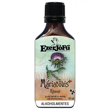 Ezerjófű Máriatövis+ glicerines kivonat 50ml