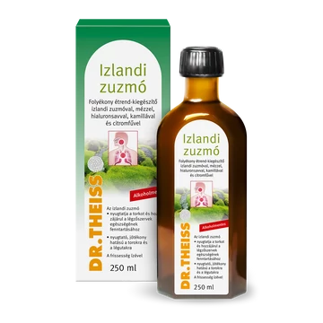 Dr Theiss izlandi zuzmó folyékony étrend-kiegészítő 250ml