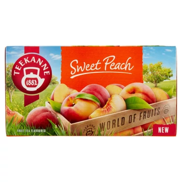 Teekanne Sweet Peach őszibarack gyümölcstea filteres 20x