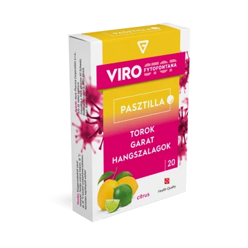 Viro Fytofontana pasztilla citrus 20x
