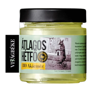 Virágbéke bio akácméz 'Átlagos Hétfő' 250g