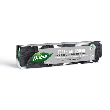 Dabur Herbal fehérítő fogkrém aktív szénnel organikus összetevőkkel 100ml
