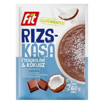 Fit reggeli rizskása étcsokoládé és kókusz 60g