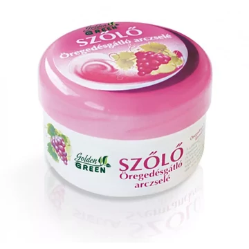 Golden Green öregedésgátló arczselé szőlőmagolaj kivonat 100ml