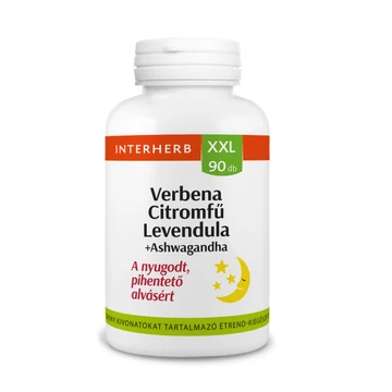 Interherb XXL Verbena citromfű levendula ashwaganda tabl 90x