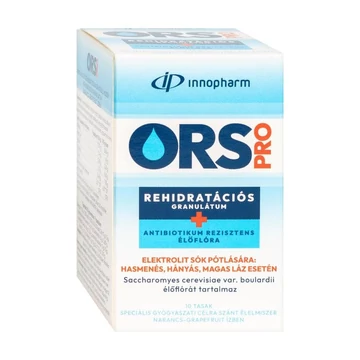 Innopharm ORS PRO élőflórás rehidratációs granulátum 10db