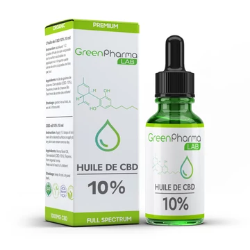 GreenPharma CBD olaj 10% 10ml