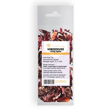 Toldi fűszer hibiszkuszvirág egész 14g