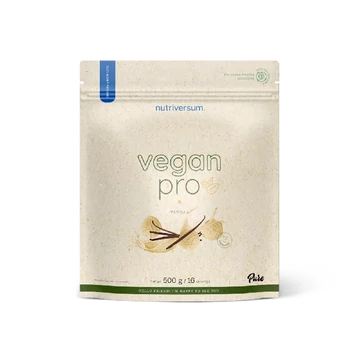 Nutriversum Vegan Pro fehérjepor vanilia 500g