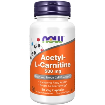 Now Acetyl-carnitine 500mg 50x