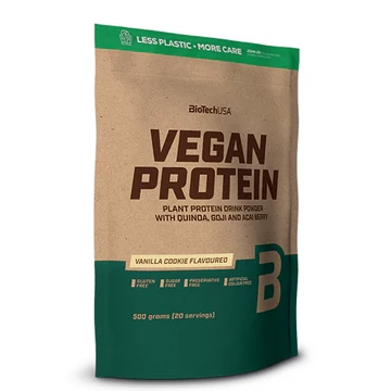 Biotech Usa vegan protein vaniliás sütemény 500g