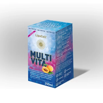 Lipocell multivita étrend-kieg. ital sárgabarackos 250ml