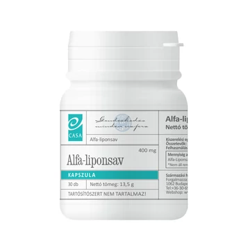 Casa Alfa-liponsav kapszula 30x