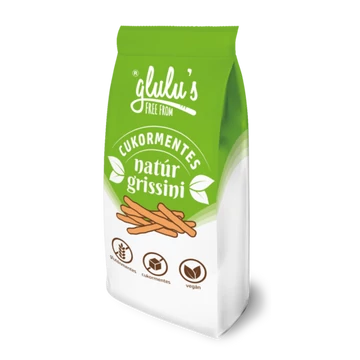 Glulu Freeform cukormentes natúr grissini 70g
