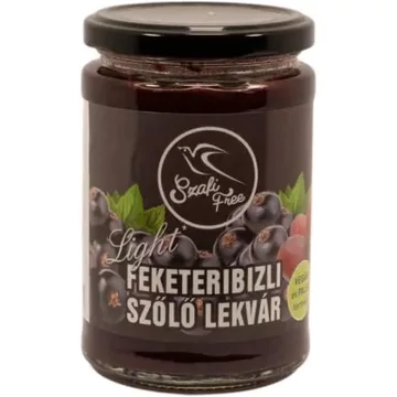 Szafi feketeribizli szőlő lekvár 350g
