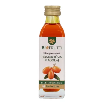 Biofrutti hidegen sajtolt homoktövis magolaj 40ml