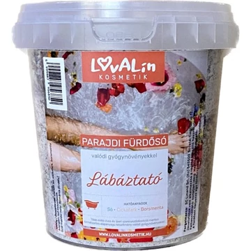 Lovalin Parajdi natúr fürdősó lábáztató 1000g