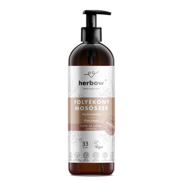 Herbow folyékony mosószer színes ruhákhoz pure nature 1000ml