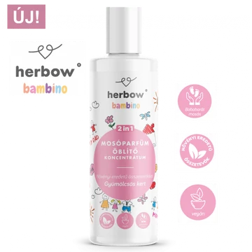 Herbow Bambino 2in1 mosóparfüm-öblítő koncent.gyüm.kert 200ml