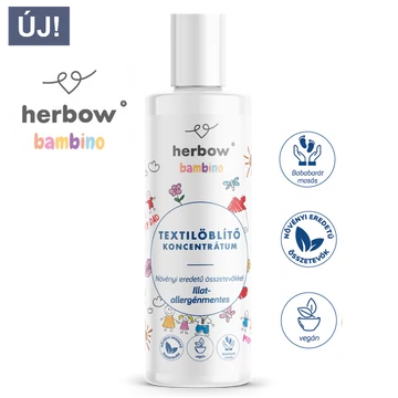 Herbow Bambino 2in1 mosóparfüm-öblítő illatmentes 200ml