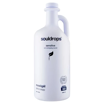 Souldrops mosógél szenzitív 50 mosás 3200ml